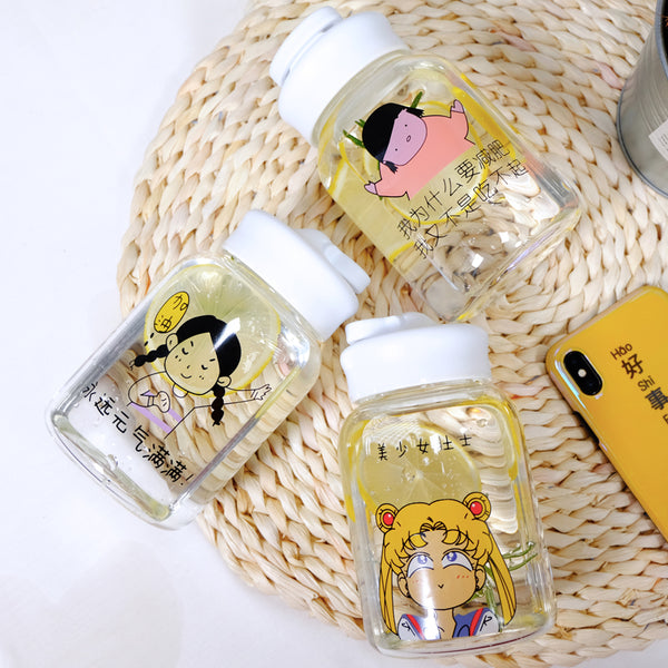 Cute Girl Printed Bottle