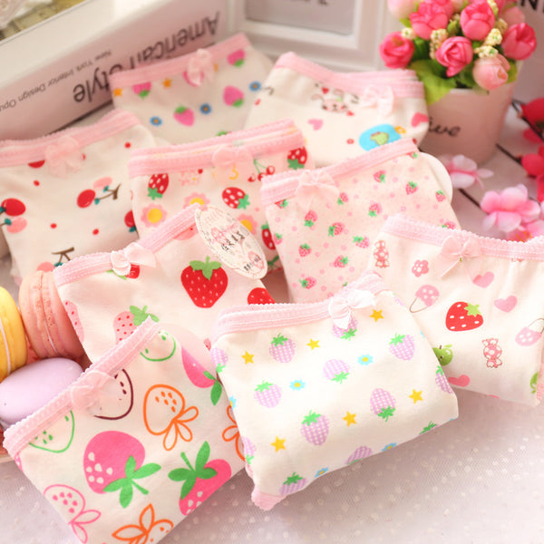 Cute Strawberry Underwear