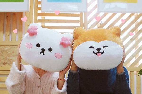 Kawaii Puppy Pillow