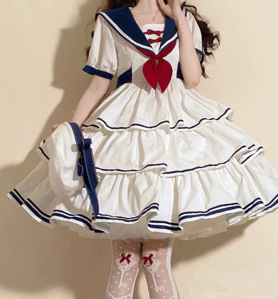 Cute Sailor Girl Dress