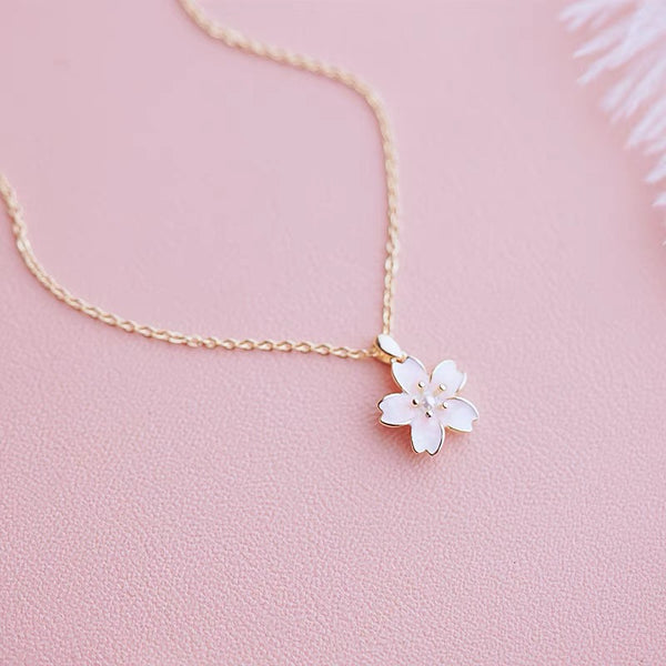 Cute Sakura Necklace