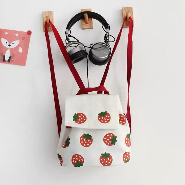 Cute Strawberry Backpack
