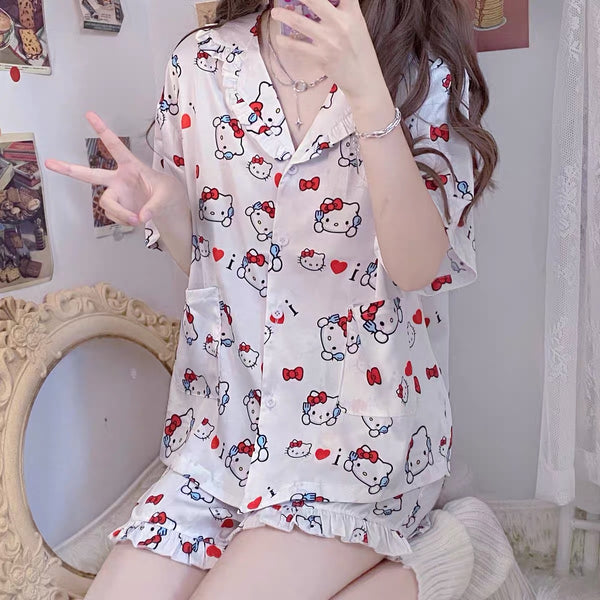 Sweet Printed Pajamas