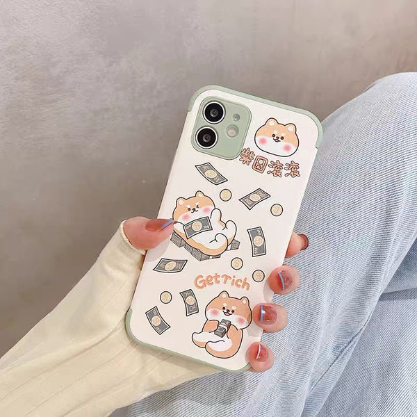 Animal Phone Case For Iphone7/7P/8/8plus/X/XS/XR/Xs max/11/11Pro/11proMax/12/12pro/12promax