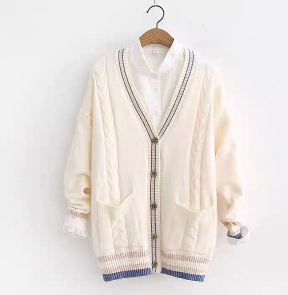 Cute Style Sweater Coat