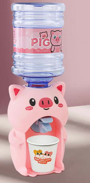 Kawaii Pig Mini Water Dispenser