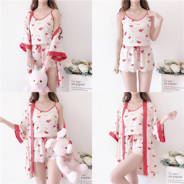 Cute Fruits Three Piece Suit