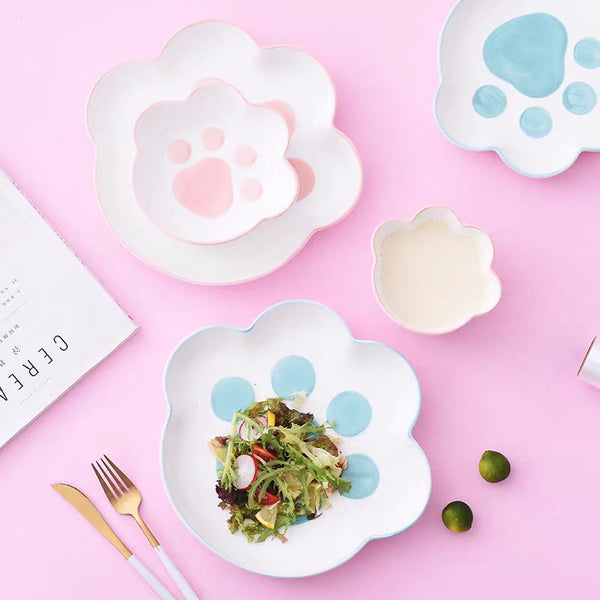 Kawaii Paw Tableware