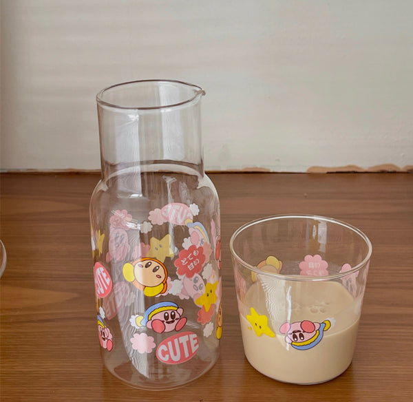 Kawaii Printed Bottle And Cup