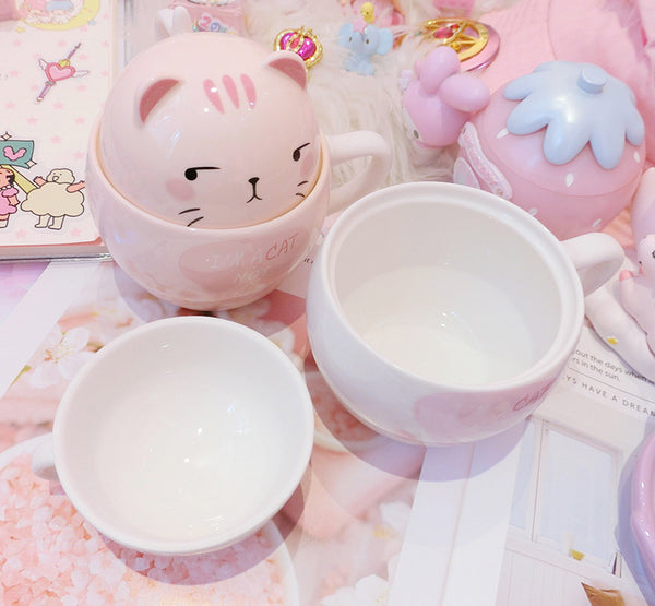 Kawaii Cat Cup