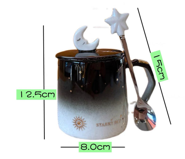Moon And Star Mug