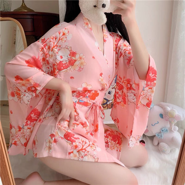 Harajuku Sakura Bathrobe