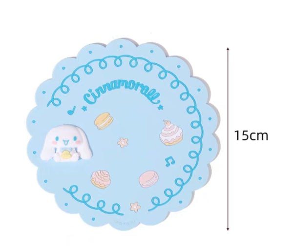Cute Cartoon Cup Mat