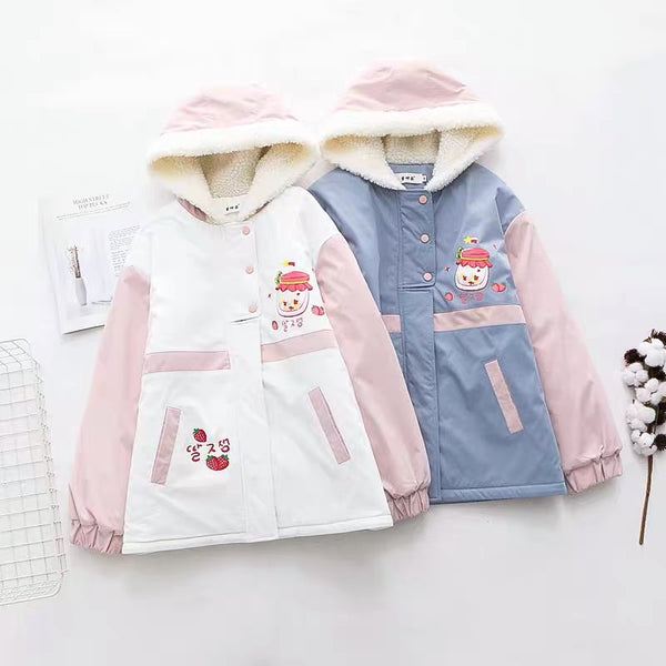 Cute Strawberry Coat