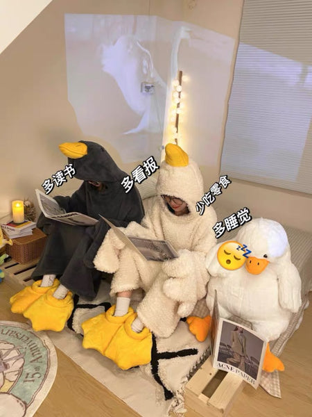 Funny Goose Pajamas Set