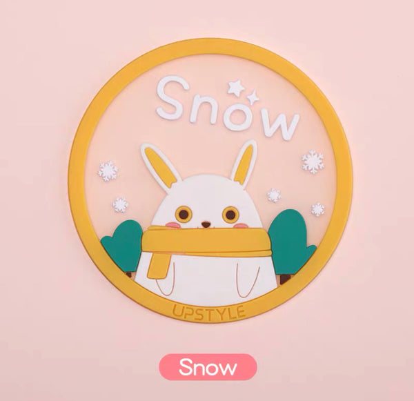 Kawaii Rabbit Cup Mat
