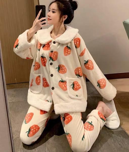 Sweet Strawberries Pajamas
