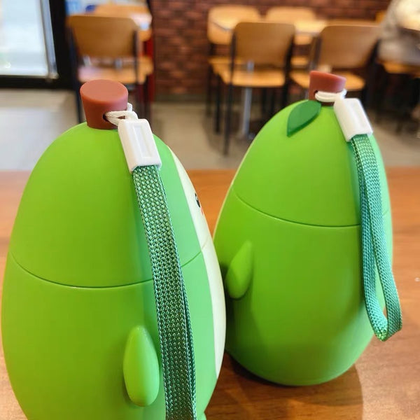 Kawaii Avocado Drinking Bottle