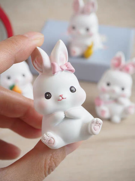 Kawaii Rabbit Dolls Set