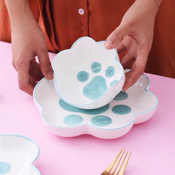 Kawaii Paw Tableware