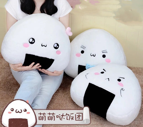 Kawaii Rice Ball Pillow