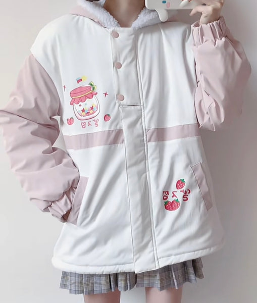 Cute Strawberry Coat