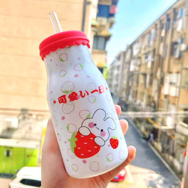 Funny Milk Bottle Cup