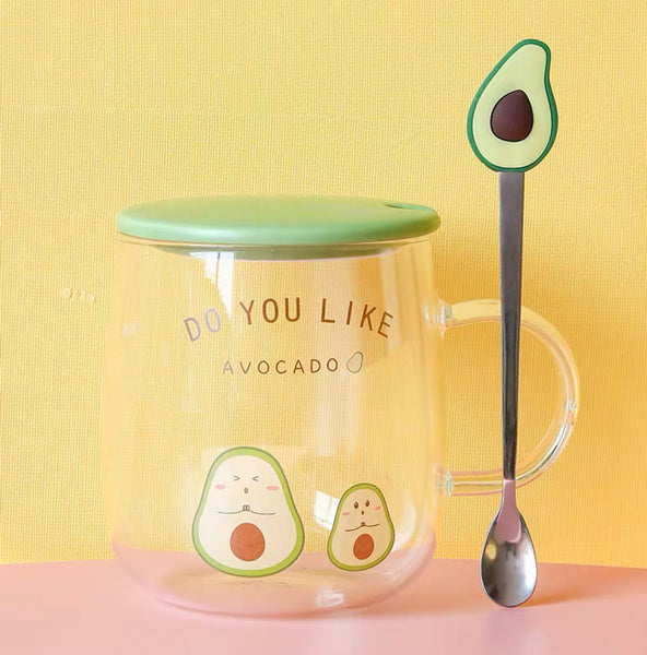 Kawaii Avocado Cup