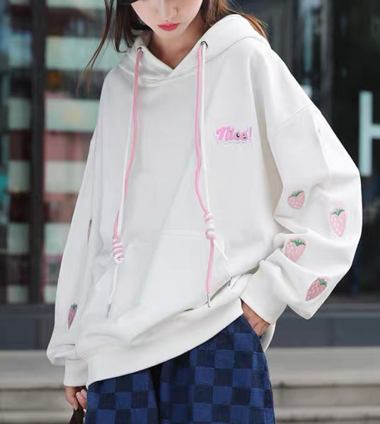 Cute Strawberry Hoodie