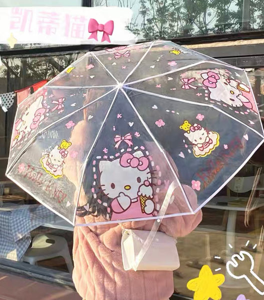 Kawaii Kitty Umbrella
