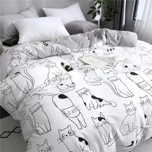 Lovely Cat Bedding Set