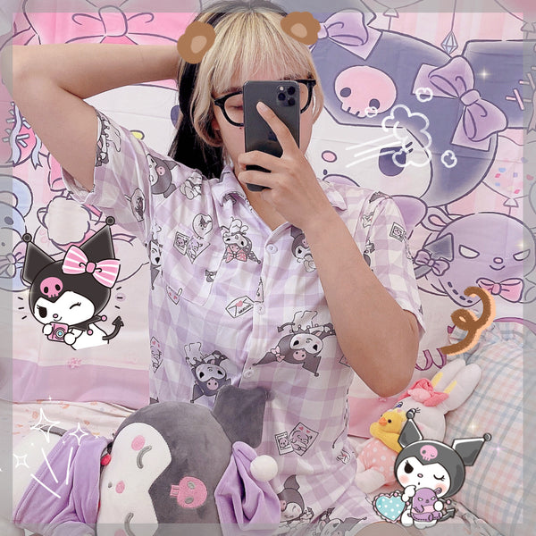 Kawaii Kuromi Pajamas