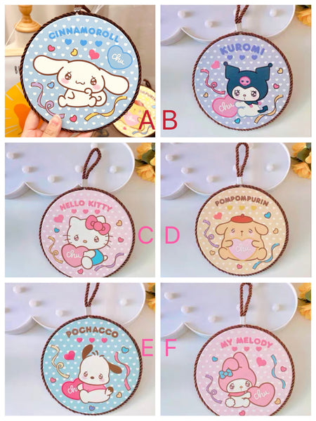 Cute Anime Cup Mat