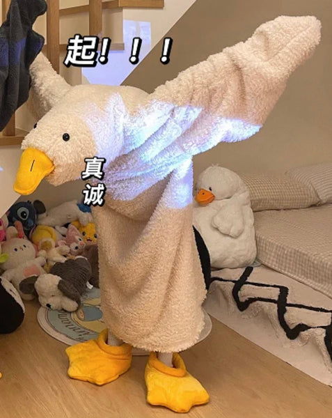 Funny Goose Pajamas Set