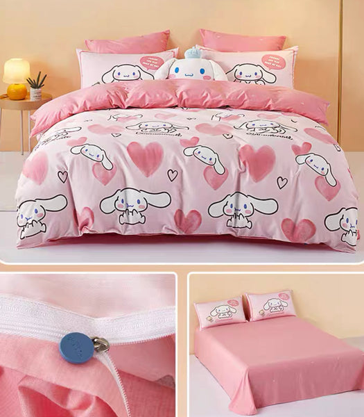 Kawaii Cinnamoroll Bedding Set