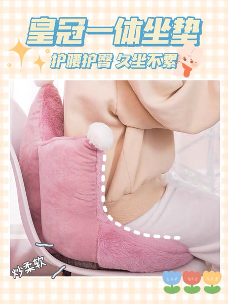 Kawaii Crown Cushion
