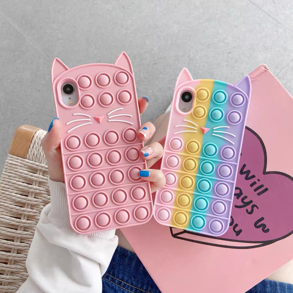 Cat Phone Case For Iphone7/7P/8/8plus/X/XS/XR/Xs max/11/11Pro/11proMax/12/12proMax/12pro