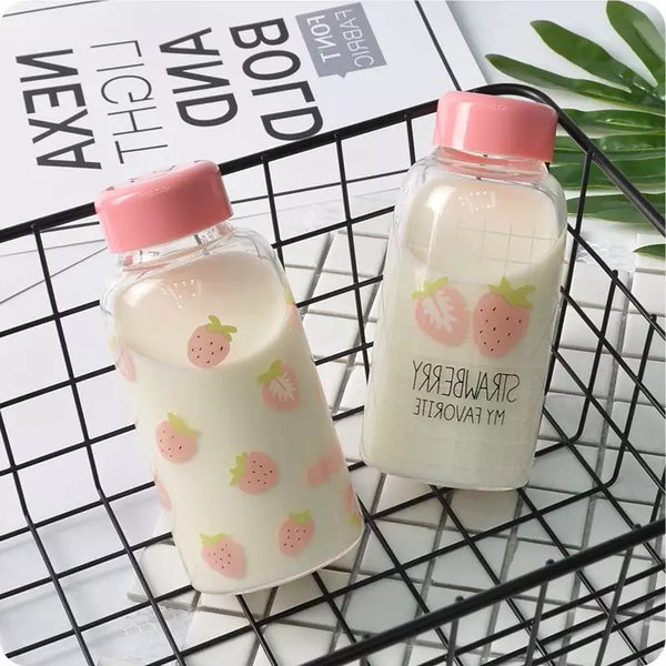 Cute Strawberry Drinking Bottle