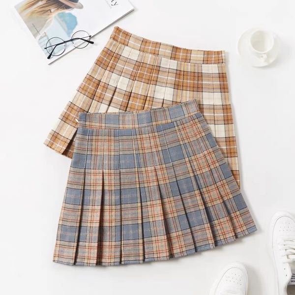 Cute Plaid Skirt