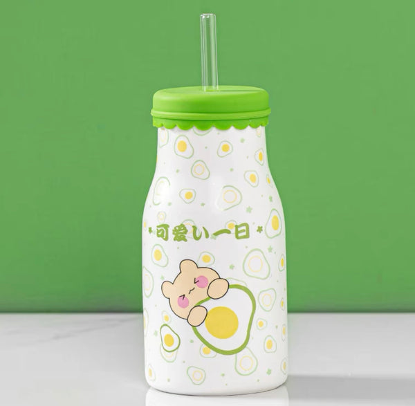 Funny Milk Bottle Cup