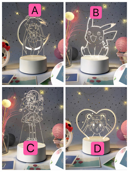 Kawaii Anime Lamp
