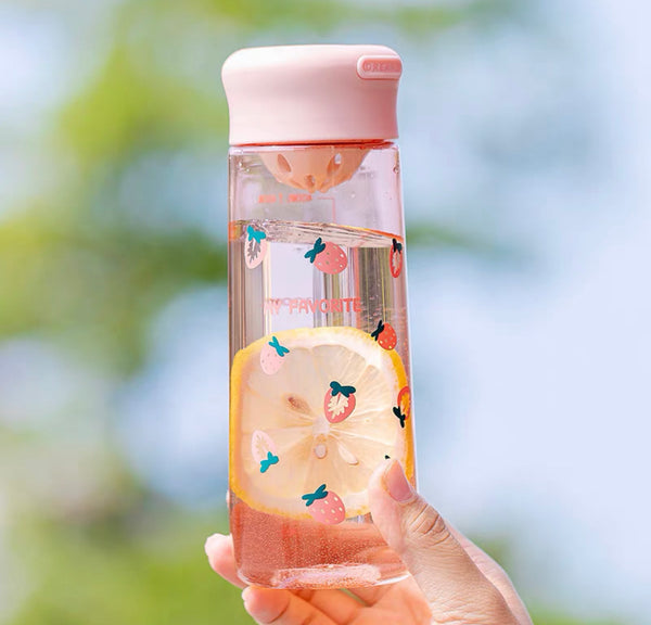 Cute Strawberry Drinking Bottle