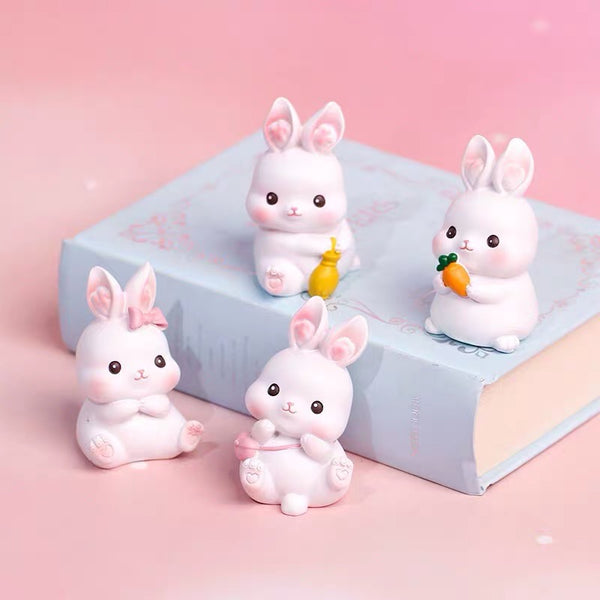 Kawaii Rabbit Dolls Set