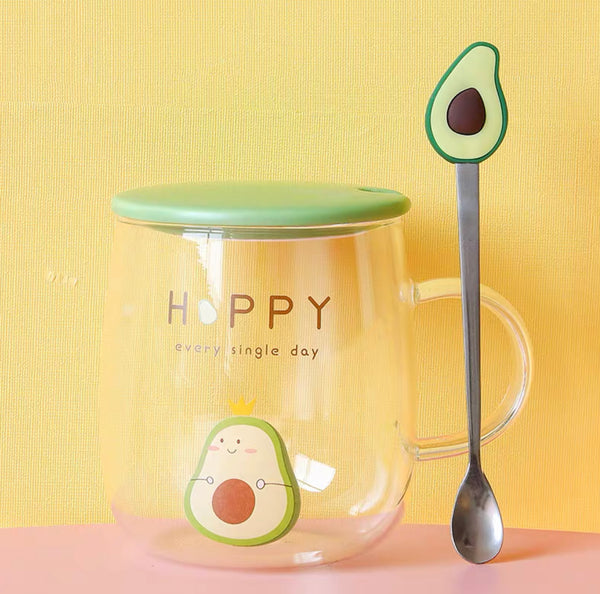 Kawaii Avocado Cup
