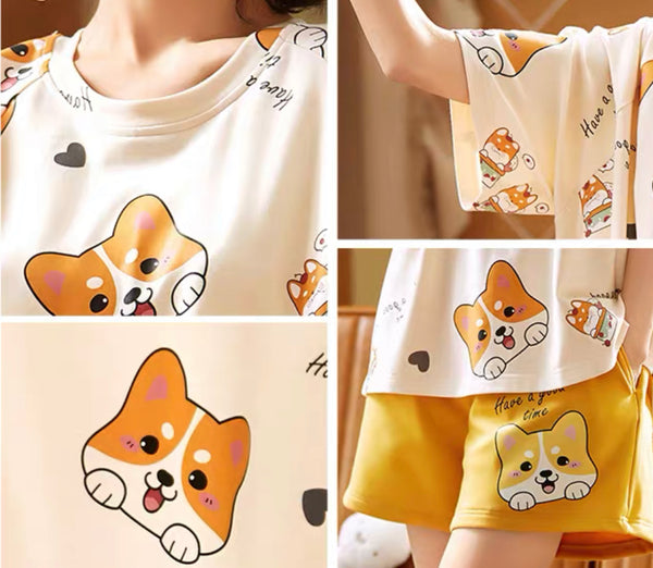 Cute Puppy Pajamas