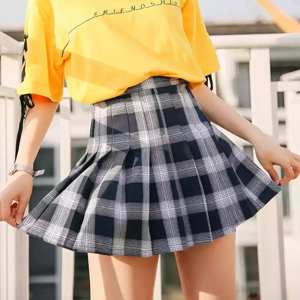 Cute Preppy Style Skirt