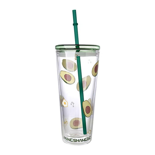 Cute Avocado Drinking Cup