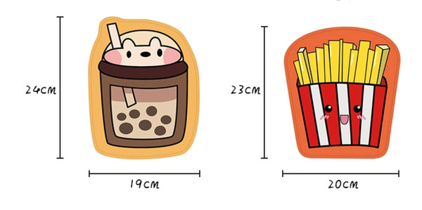 Kawaii Foods Mouse Pad
