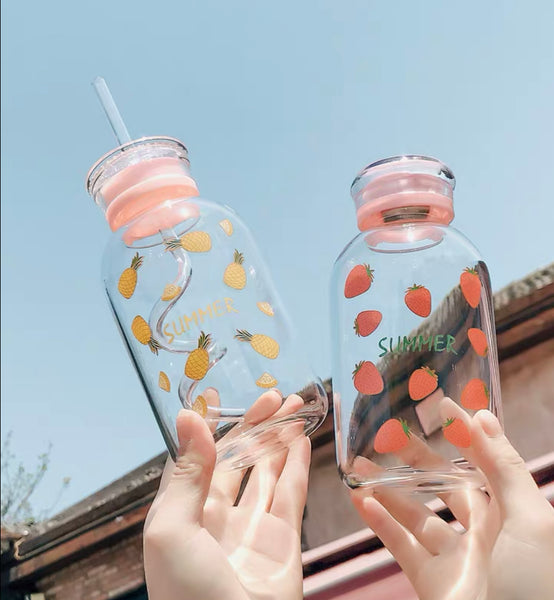 Cute Fruits Drinking Bottle