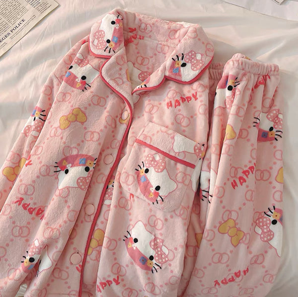 Soft Kitty Pajamas